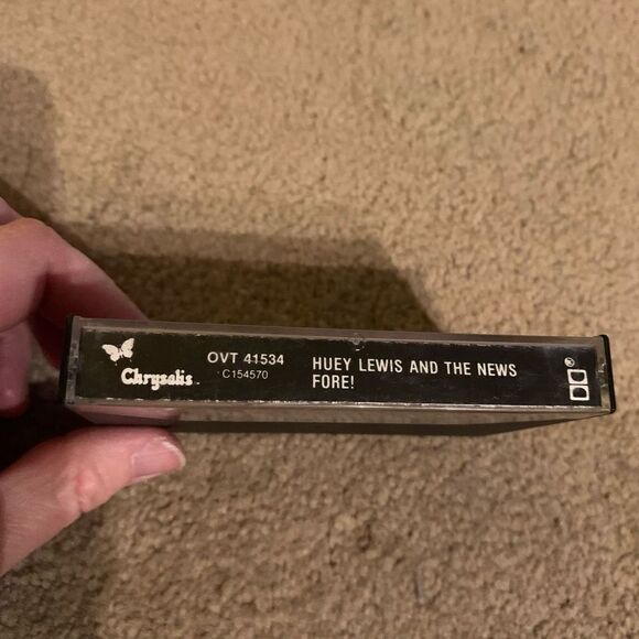 Huey Lewis & The News Fore! 1986 Cassette Tape - Picture 3 of 6